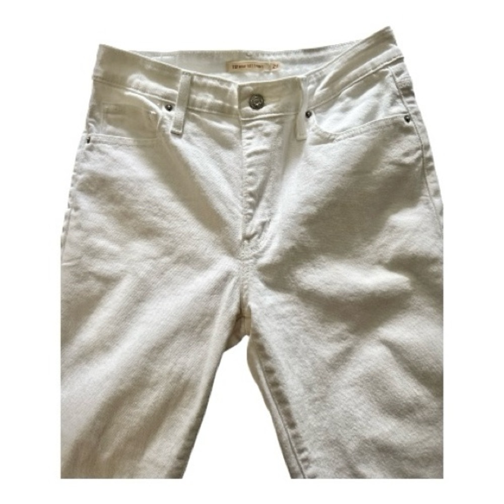 LEVI’S Ladies White 721 High Rise Skinny Jeans Size W29 L32